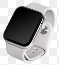 Smartwatch screen png sticker, transparent background