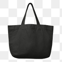 Tote bag png sticker, transparent background