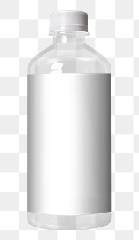 Water bottle png sticker, transparent background