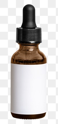 Dropper bottle png sticker, transparent background