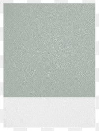 Png gray frame sticker, grain texture, transparent background