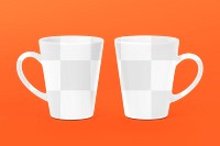 Coffee mug png mockup, transparent design