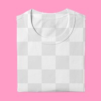 T-shirt png mockup, transparent design