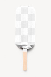 Ice-cream stick png mockup, transparent design