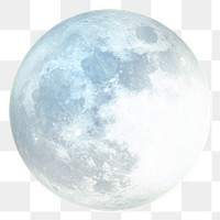 Aesthetic moon png sticker, transparent background