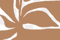 Beige abstract png overlay, transparent background