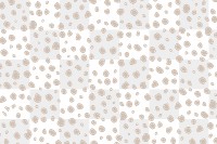 Png doodle dots pattern background, beige design, transparent background