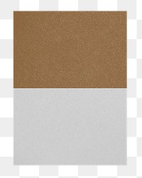 Brown paper png sticker, transparent background