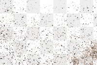 Grunge texture png overlay, transparent background