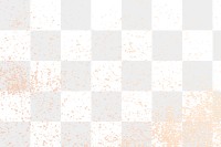 Png peach grunge texture overlay, transparent background