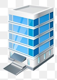 Building png illustration, transparent background. Free public domain CC0 image.