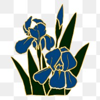 Flower png illustration, transparent background. Free public domain CC0 image.