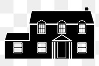 House png illustration, transparent background. Free public domain CC0 image.
