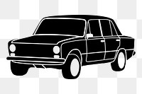 Car png illustration, transparent background. Free public domain CC0 image.