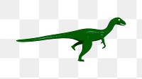 Dinosaur png illustration, transparent background. Free public domain CC0 image.