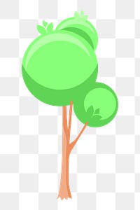 Tree png illustration, transparent background. Free public domain CC0 image.