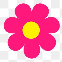 Flower png illustration, transparent background. Free public domain CC0 image.