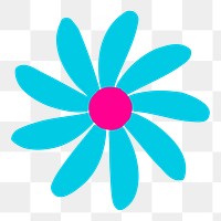 Flower png illustration, transparent background. Free public domain CC0 image.