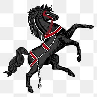 Horse png illustration, transparent background. Free public domain CC0 image.