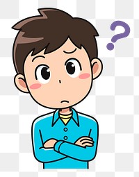 Question png illustration, transparent background. Free public domain CC0 image.