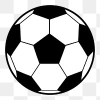 Football png illustration, transparent background. Free public domain CC0 image.