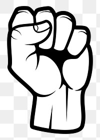 Hand sign png illustration, transparent background. Free public domain CC0 image.