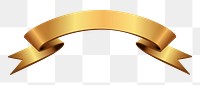 Ribbon banner png illustration, transparent background. Free public domain CC0 image.