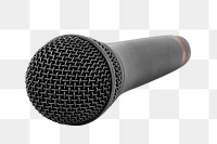 Microphone png sticker, transparent background