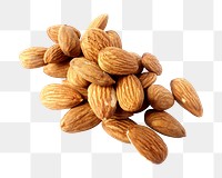 Almond png sticker, transparent background