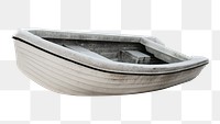 Old boat png sticker, transparent background