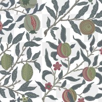 PNG William Morris's fruit pattern sticker, transparent background