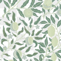 PNG William Morris's fruit pattern sticker, vintage pomegranate design, transparent background