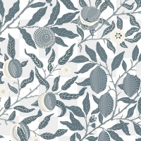 PNG William Morris's fruit pattern sticker, vintage pomegranate design, transparent background