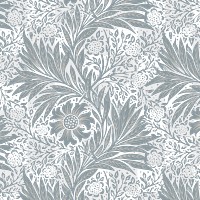 PNG William Morris's leaf pattern sticker, vintage floral design, transparent background