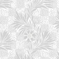 PNG William Morris's leaf pattern sticker, vintage floral design, transparent background