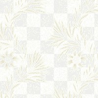 PNG William Morris's leaf pattern sticker, vintage floral design, transparent background