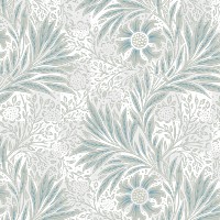 PNG William Morris's leaf pattern sticker, vintage floral design, transparent background