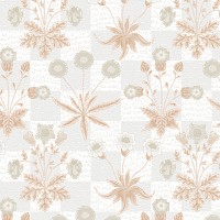 PNG William Morris's floral pattern, vintage design, transparent background