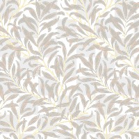 PNG William Morris's leaf pattern sticker, vintage floral design, transparent background