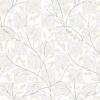 PNG William Morris's leaf pattern sticker, vintage floral design, transparent background