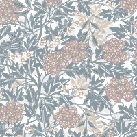 PNG William Morris's floral pattern, vintage design, transparent background