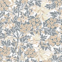 PNG William Morris's floral pattern, vintage design, transparent background