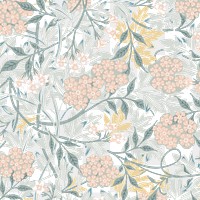 PNG William Morris's floral pattern, vintage design, transparent background