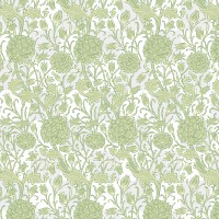 PNG William Morris's floral pattern, vintage design, transparent background