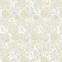 PNG William Morris's floral pattern, vintage design, transparent background