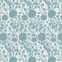 PNG William Morris's floral pattern, vintage design, transparent background