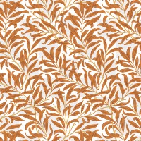 PNG William Morris's leaf pattern sticker, vintage floral design, transparent background