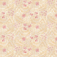 PNG William Morris's leaf pattern sticker, vintage floral design, transparent background