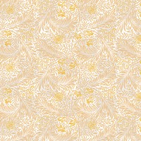 PNG William Morris's leaf pattern sticker, vintage floral design, transparent background