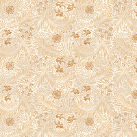 PNG William Morris's leaf pattern sticker, vintage floral design, transparent background